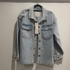 Kensie Jeans Denim Jacket – Retro Luxe Stretch – Size M – NWT